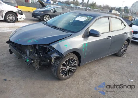 2016 Toyota Corolla S Plus z USA, uszkodzony, nr VIN 5YFBURHE0GP466562